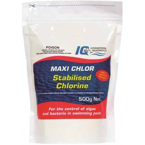 IQ MaxiChlor Satbilised Granular Chlorine/Salt Boost